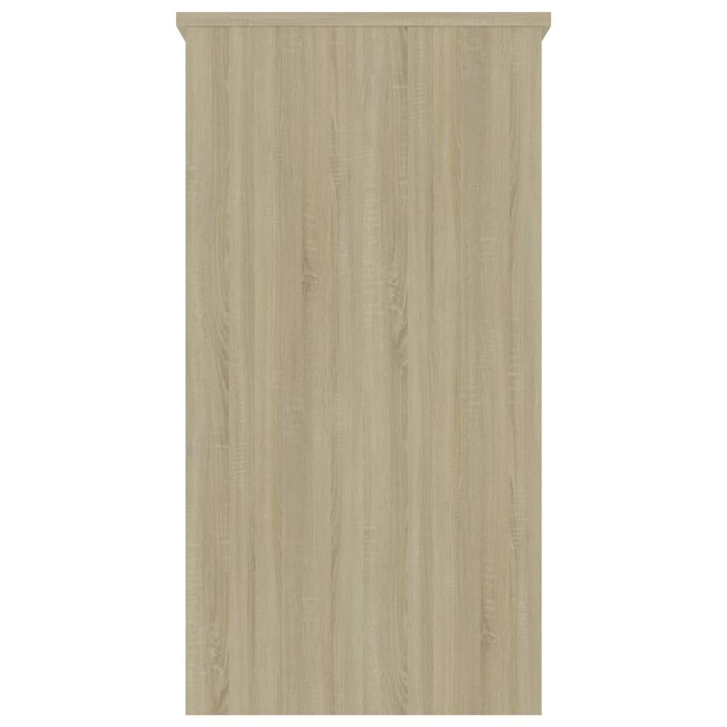 vidaXL Birou, stejar Sonoma, 80 x 40 x 75 cm, PAL