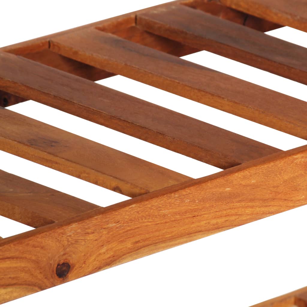 vidaXL Servantă cu 3 sertare, 110 x 30 x 80 cm, lemn masiv de acacia