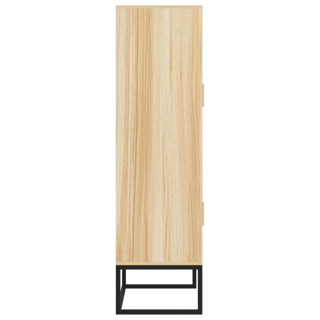 vidaXL Dulap înalt, 70x35x125 cm, lemn prelucrat
