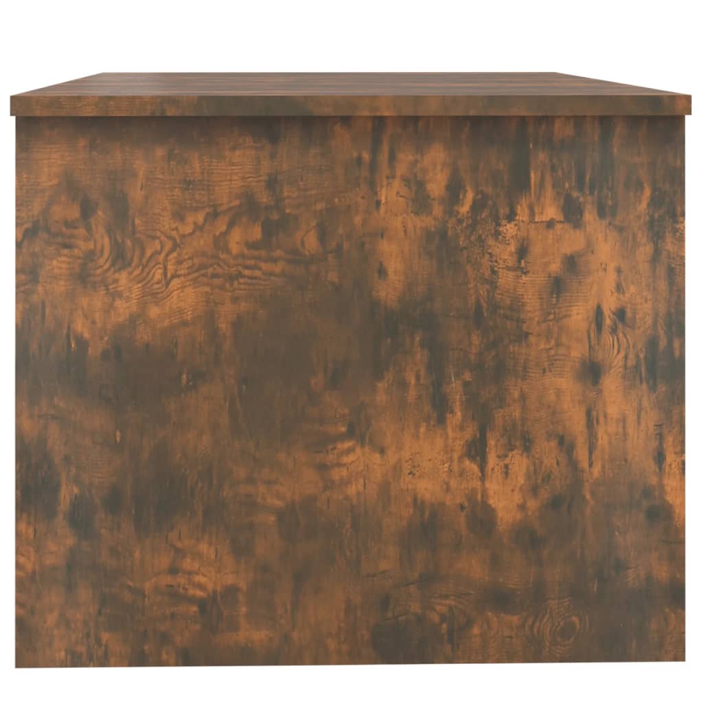 vidaXL Măsuță de cafea, stejar fumuriu, 80x50x42,5 cm, lemn prelucrat