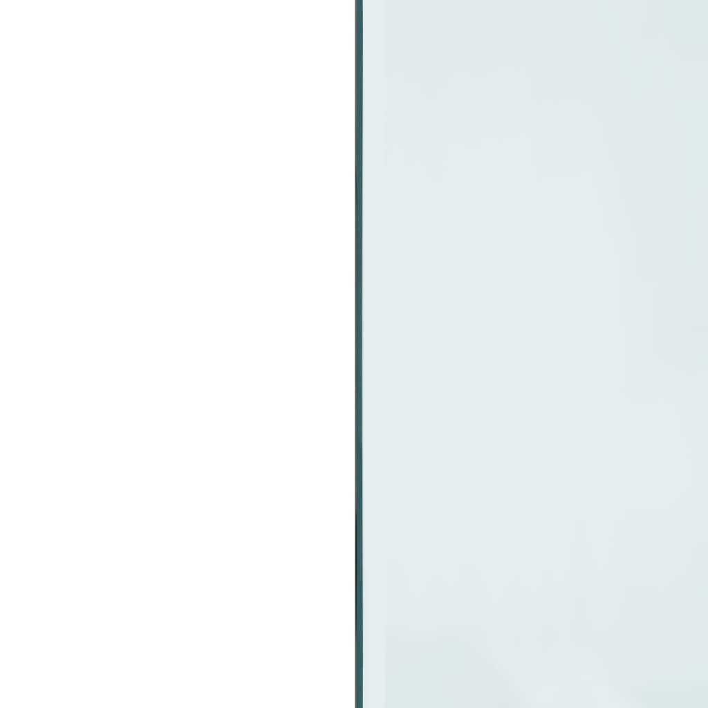 vidaXL Placă de sticlă pentru șemineu, dreptunghiulară, 120x60 cm