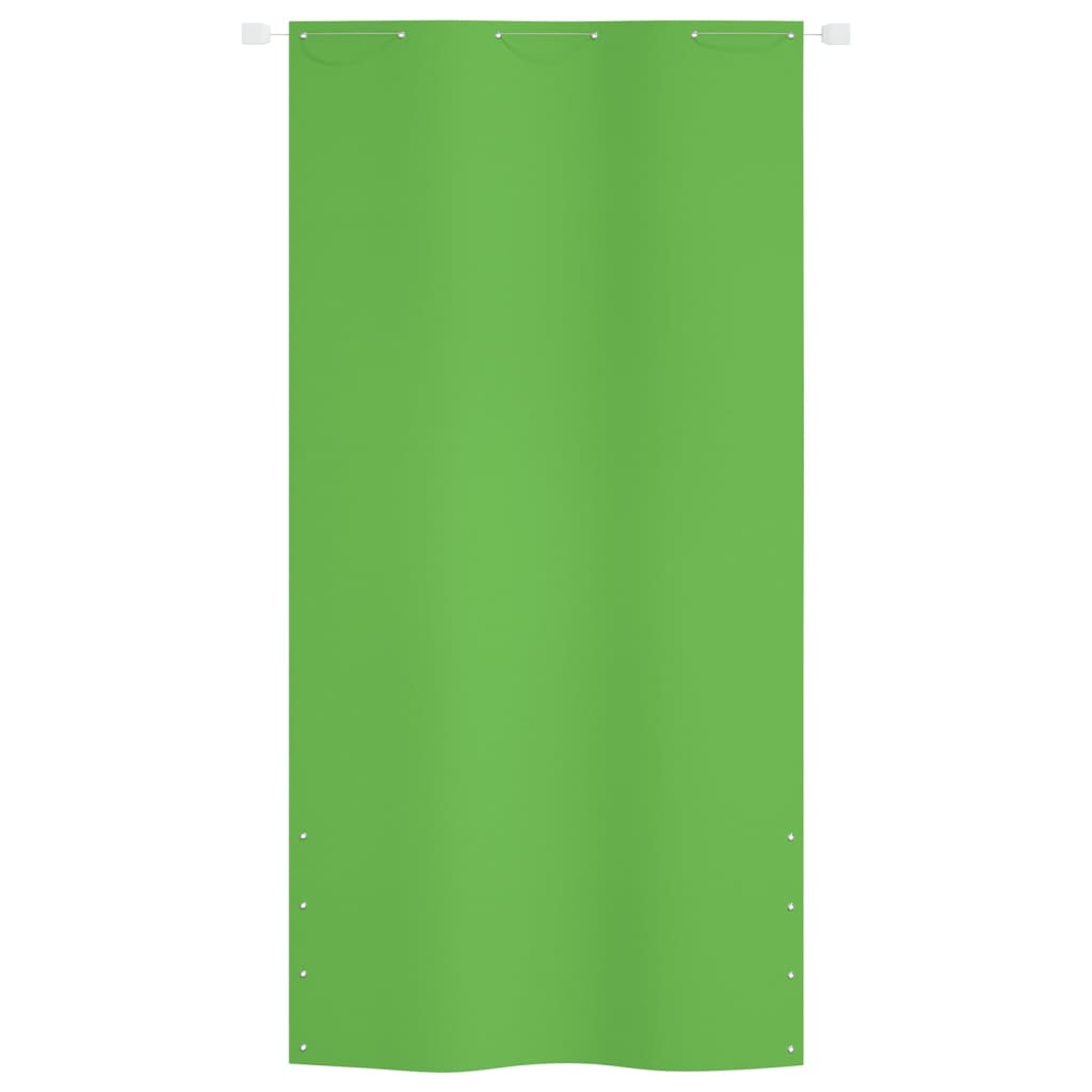 vidaXL Paravan de balcon, verde deschis, 120x240 cm, țesătură oxford