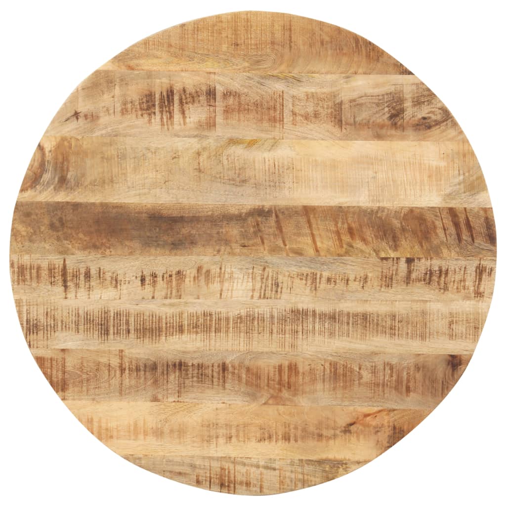vidaXL Blat de masă, 50 cm, lemn masiv de mango, rotund, 15-16 mm