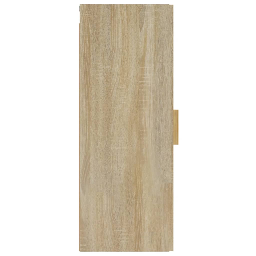 vidaXL Dulap de perete, stejar sonoma, 34,5x34x90 cm, lemn compozit