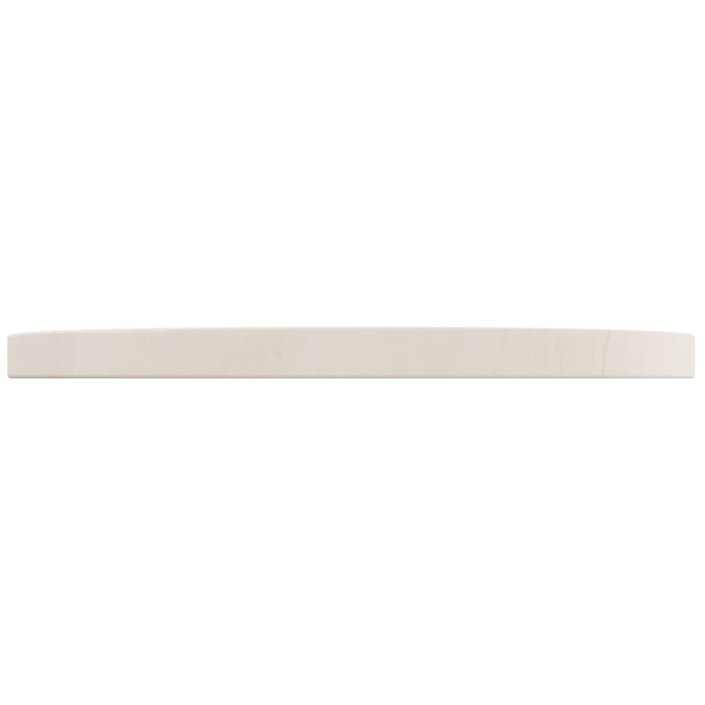 vidaXL Blat de masă, alb, Ø40x2,5 cm, lemn masiv de pin