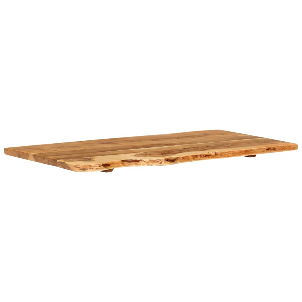 vidaXL Blat lavoar de baie, 100x52x2,5 cm, lemn masiv de acacia