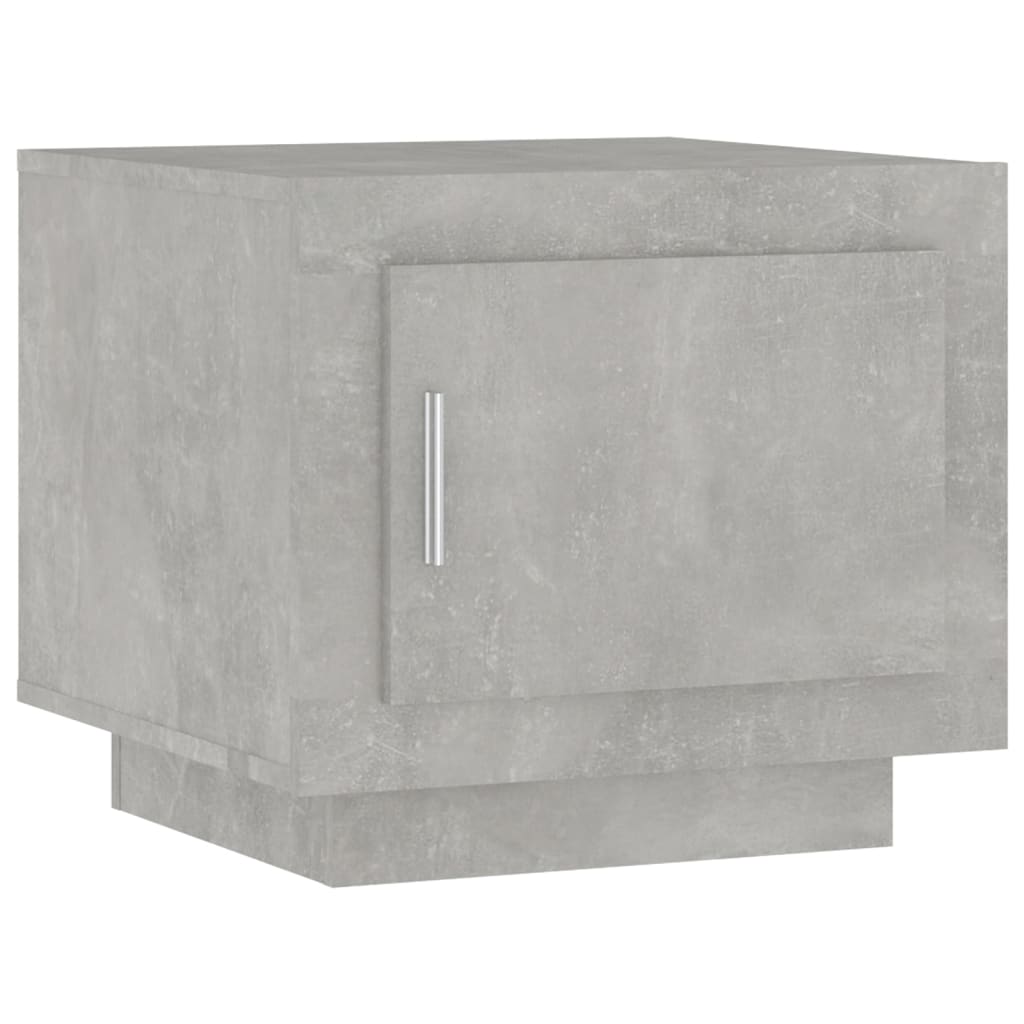 vidaXL Măsuță de cafea, gri beton, 51x50x45 cm, lemn compozit