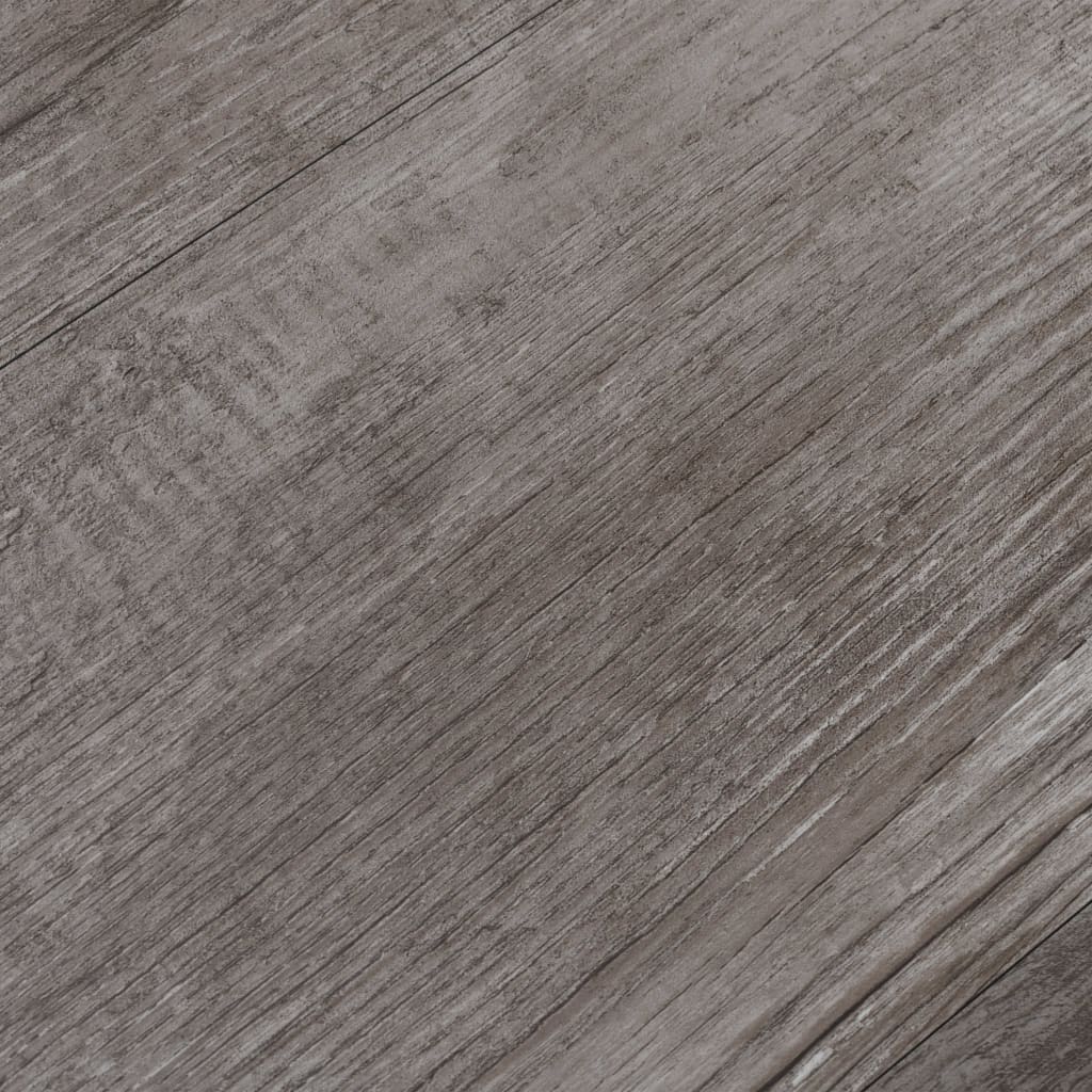 vidaXL Plăci pardoseală autoadezive, lemn maro mat, 5,21 m², 2 mm, PVC