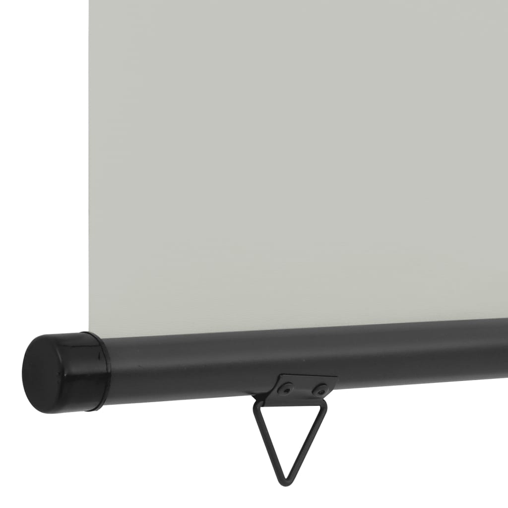 vidaXL Copertină laterală de balcon, gri, 122 x 250 cm
