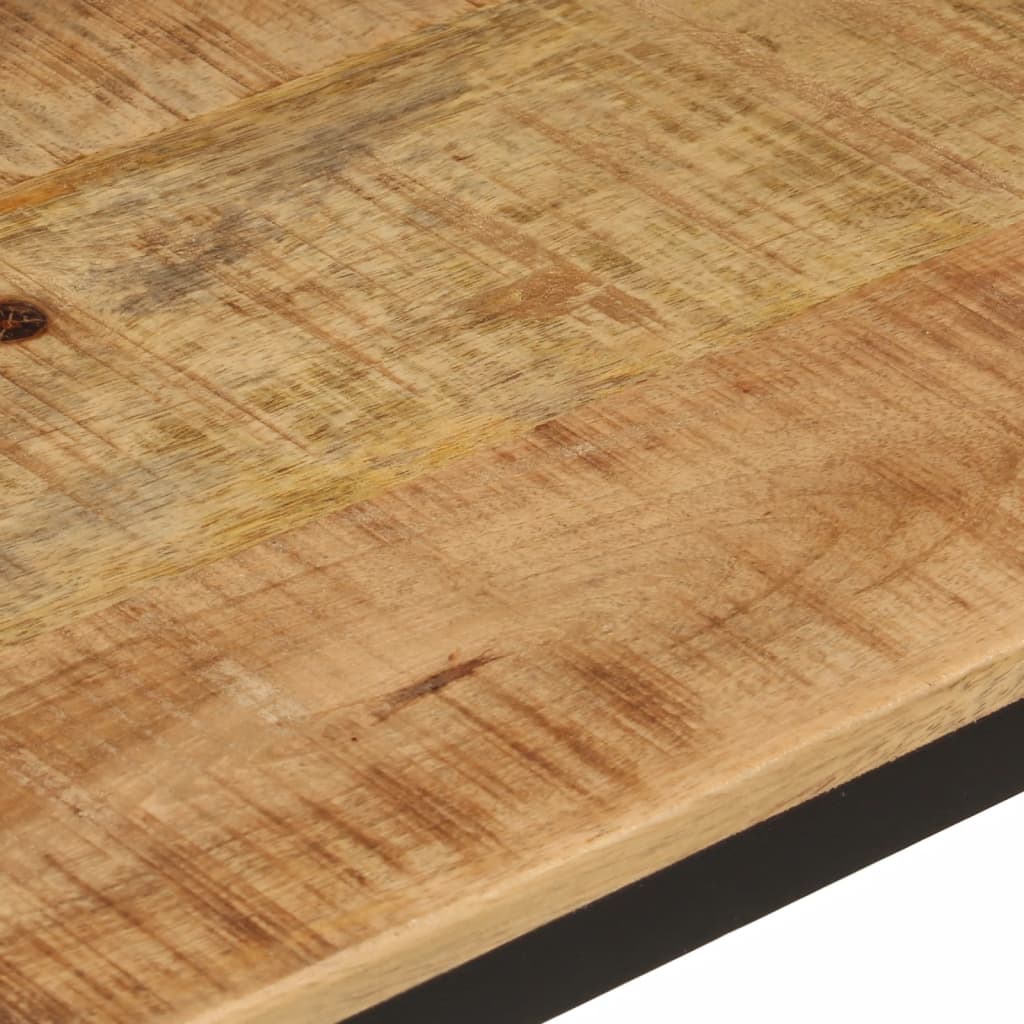vidaXL Raft de perete, 40x30x32 cm, lemn masiv de mango și fier