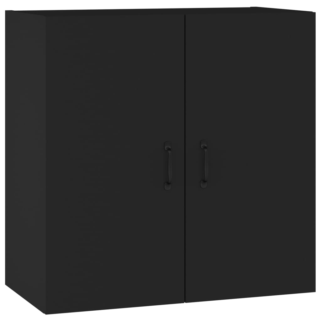 vidaXL Dulap de perete, negru, 60x31x60 cm, lemn prelucrat
