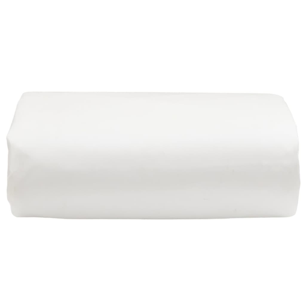 vidaXL Prelată, alb, 2,5x4,5 m, 650 g/m²
