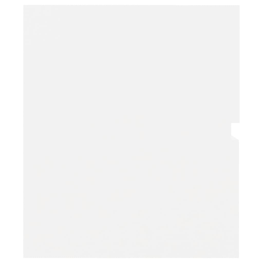 vidaXL Mască de chiuvetă, alb, 60 x 38,5 x 45 cm, PAL