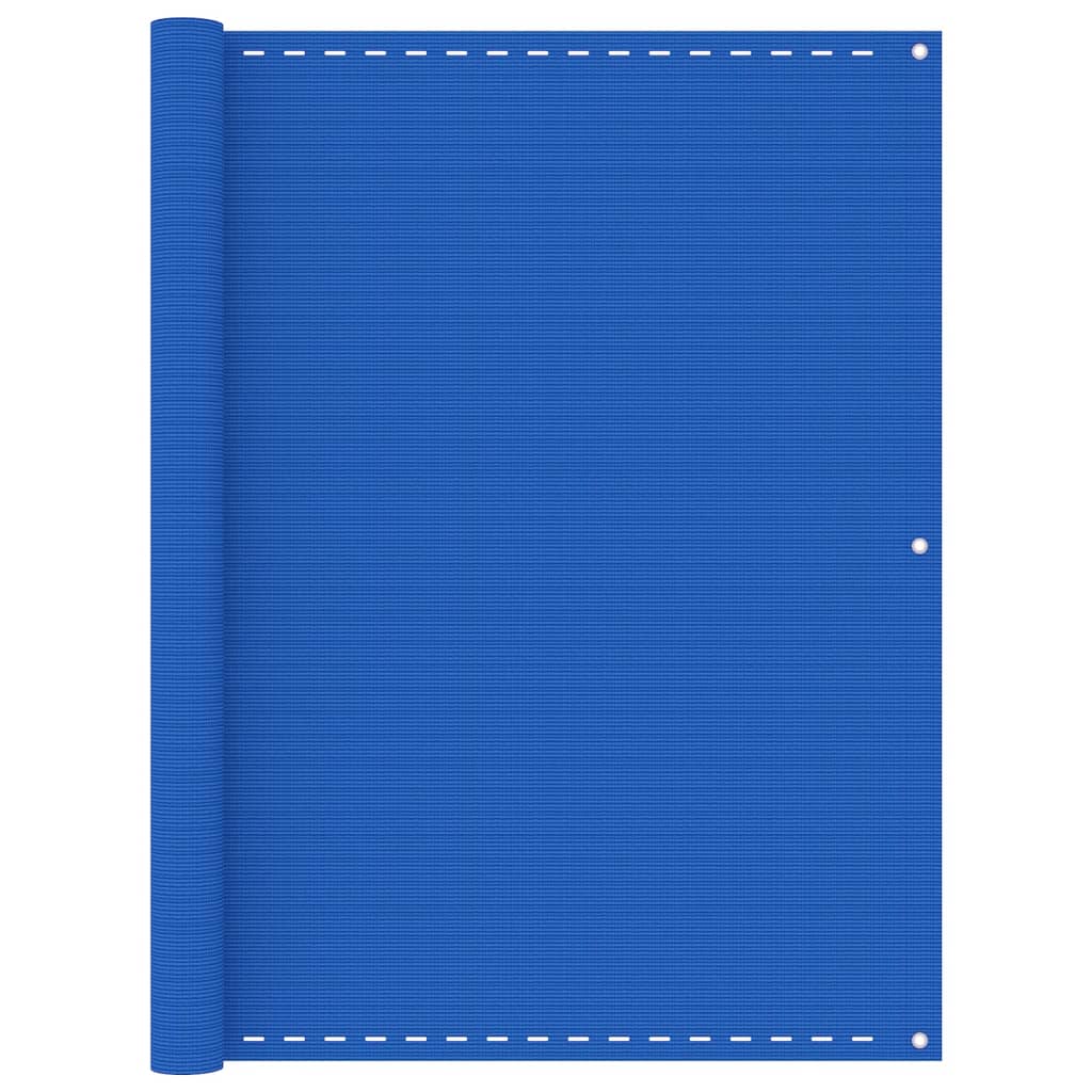 vidaXL Paravan de balcon, albastru, 120x500 cm, HDPE