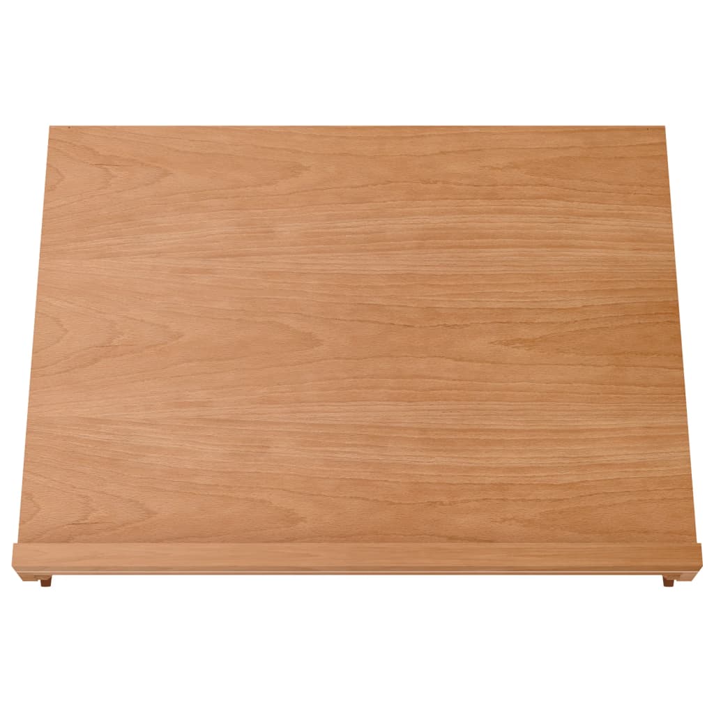 vidaXL Șevalet de masă, 65x48x7 cm, lemn masiv de fag