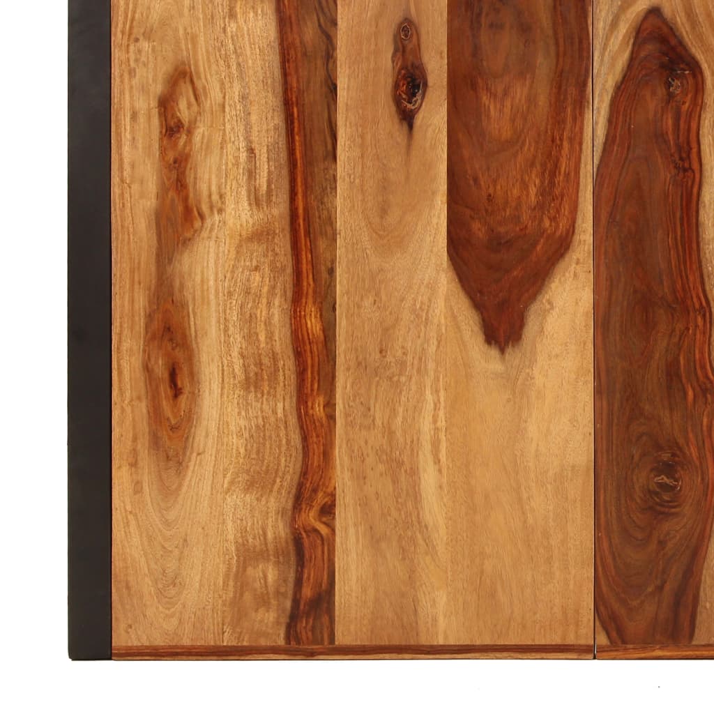 vidaXL Masă de bucătărie, 220x100x75 cm, lemn masiv de sheesham