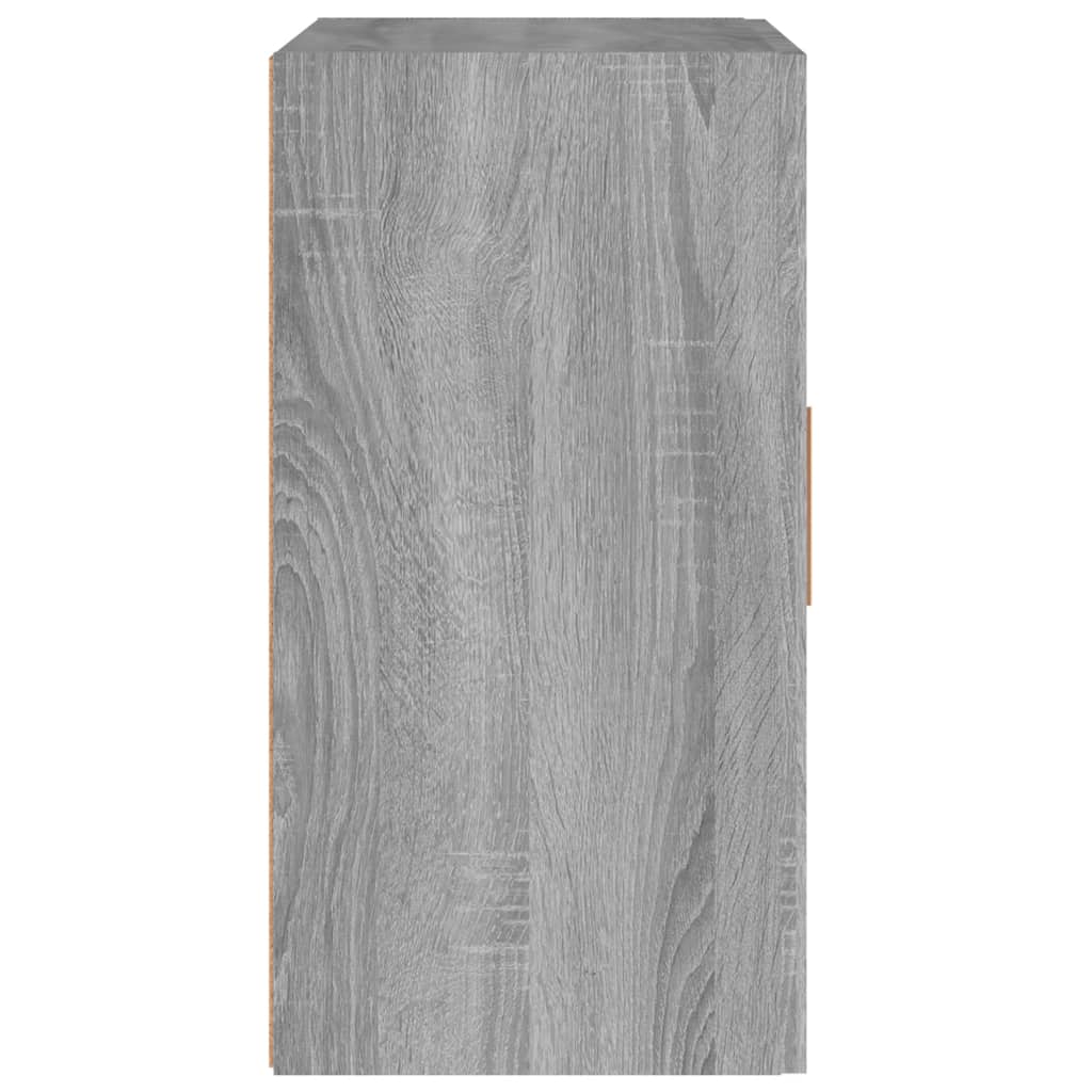 vidaXL Dulap de perete, sonoma gri, 60x30x60 cm, lemn prelucrat