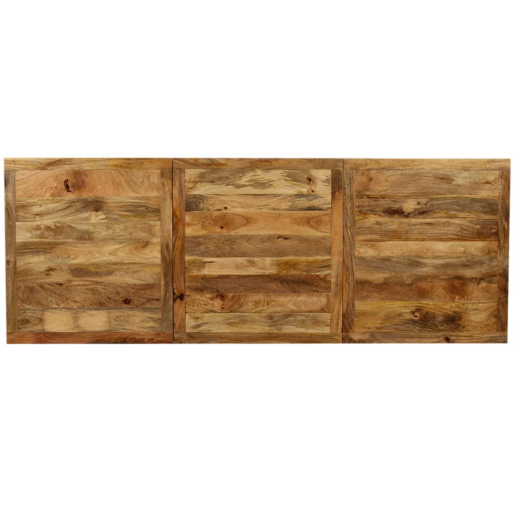 vidaXL Masă de bucătărie, lemn masiv de mango, 240 cm