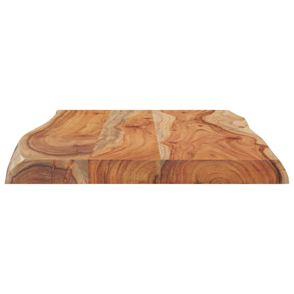 vidaXL Masă laterală 70x40x2,5 cm lemn masiv acacia, margine naturală