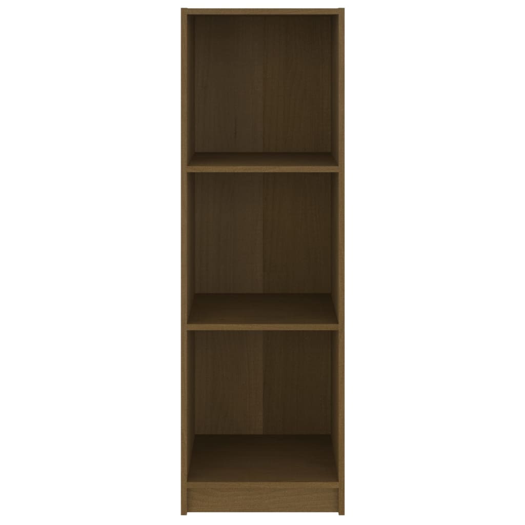 vidaXL Bibliotecă/Separator cameră, maro miere, lemn masiv de pin
