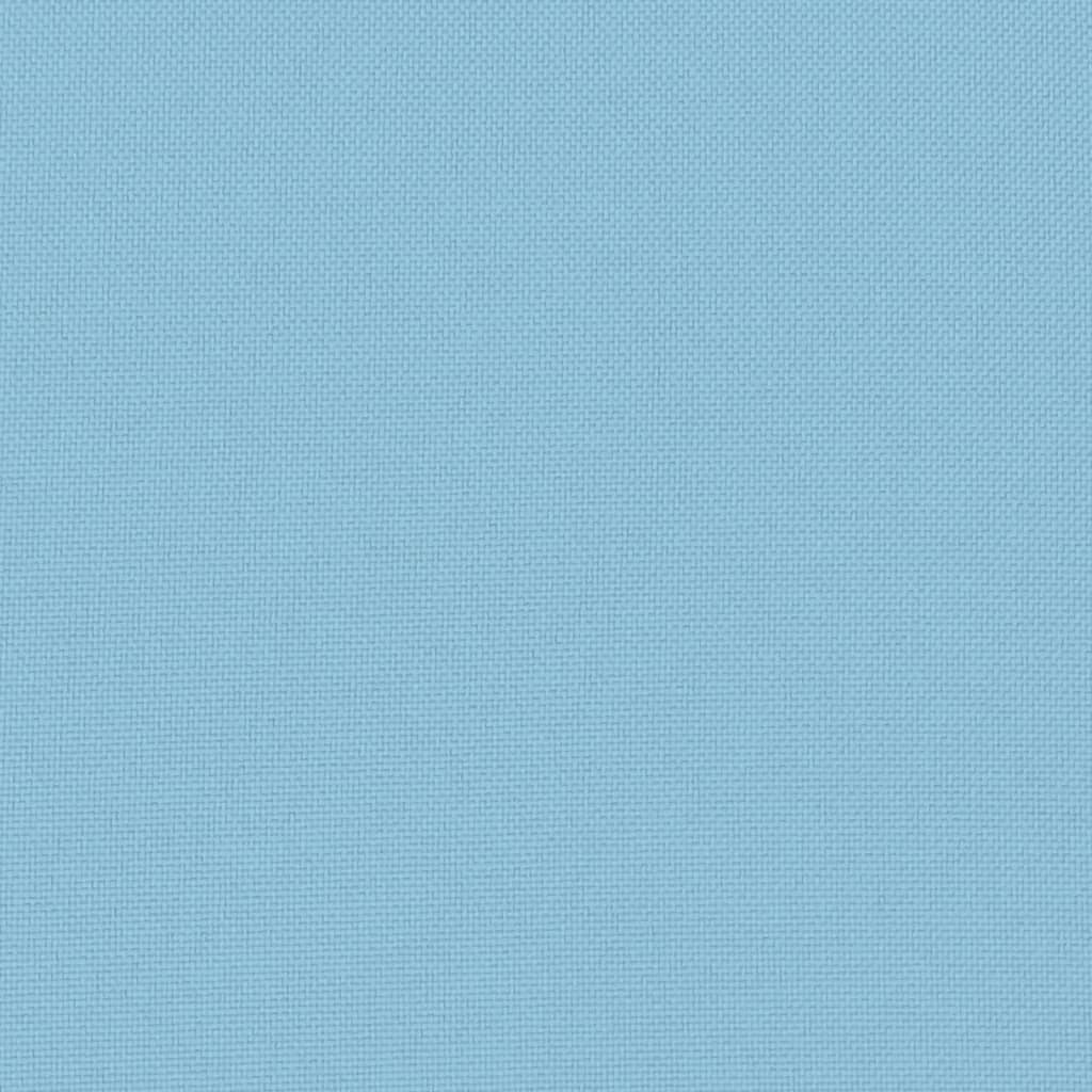 vidaXL Perne de exterior, 2 buc., albastru deschis, 60 x 60 cm