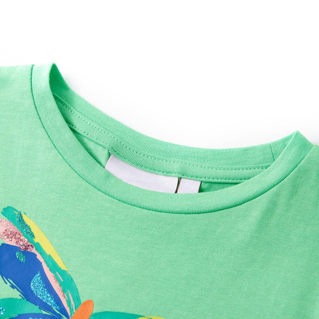 Tricou pentru copii, verde deschis, 92