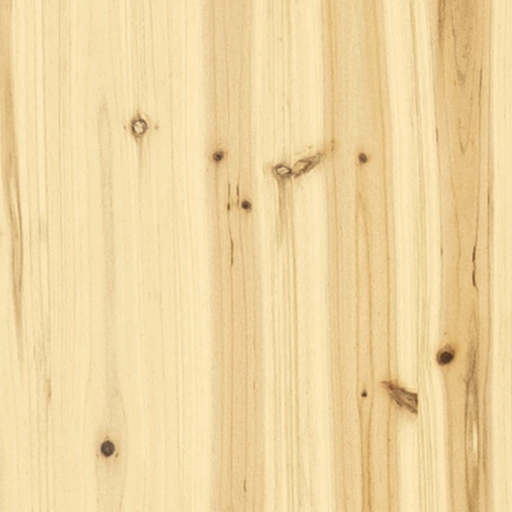 vidaXL Noptieră, 40x30,5x40 cm, lemn masiv de brad