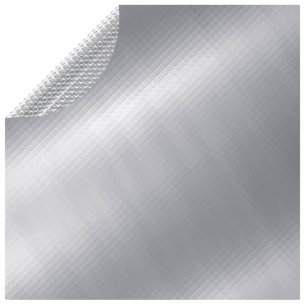 vidaXL Prelată de piscină, argintiu, 300 cm, PE