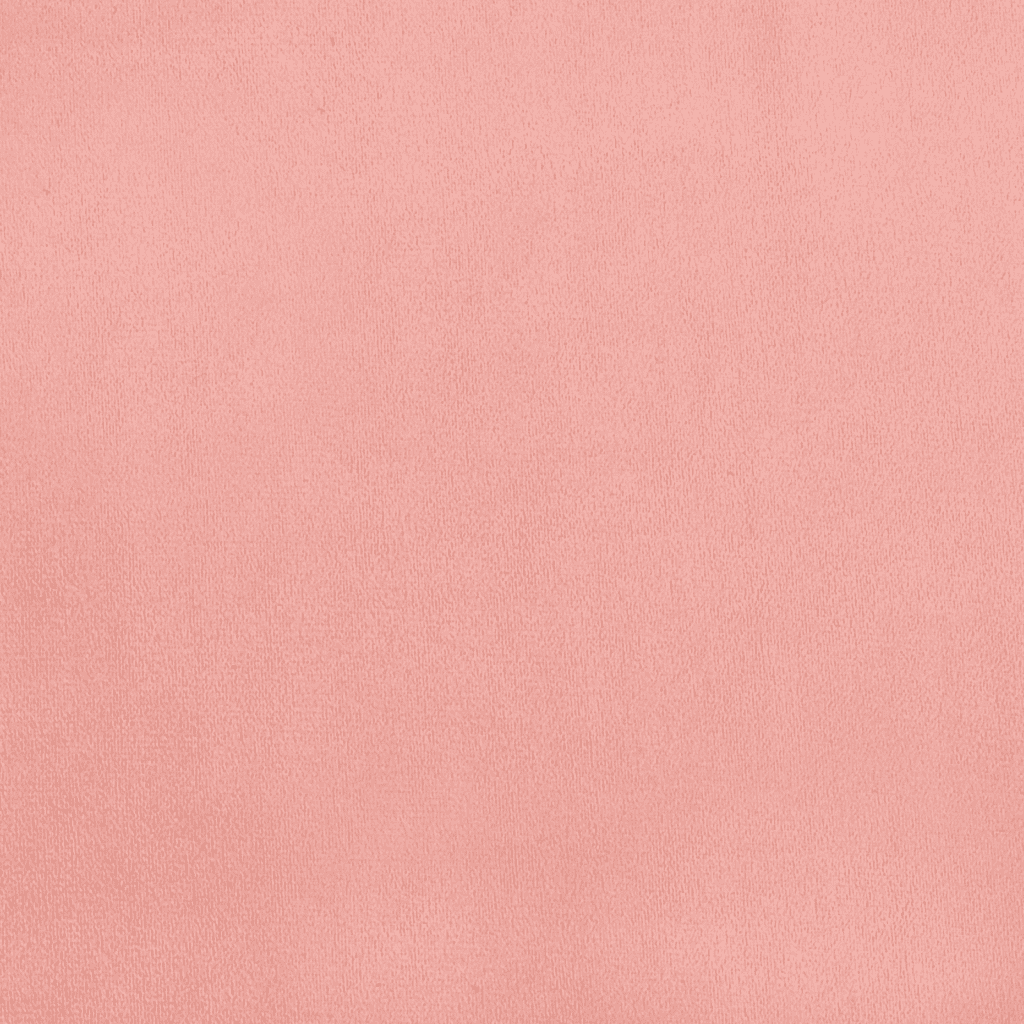 vidaXL Pat box spring cu saltea, roz, 90x200 cm, catifea