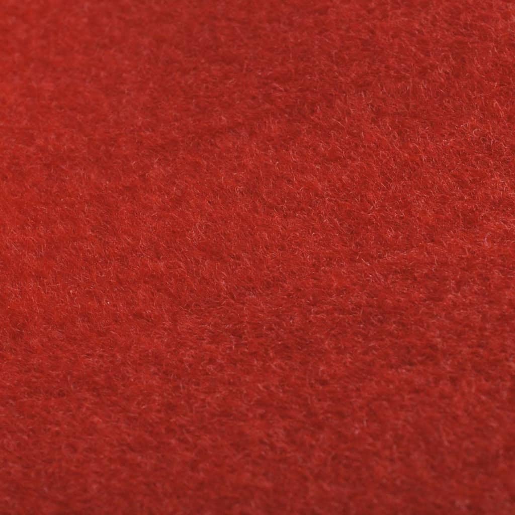 vidaXL Covor roșu, 1 x 5 m, extra greu, 400 g/m2