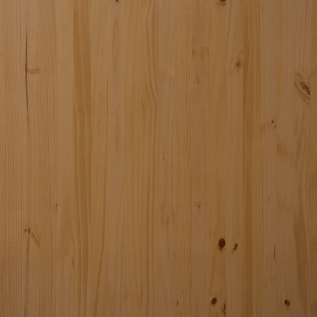 vidaXL Dulap rulant cu sertare „MOSS”, maro miere, lemn masiv de pin