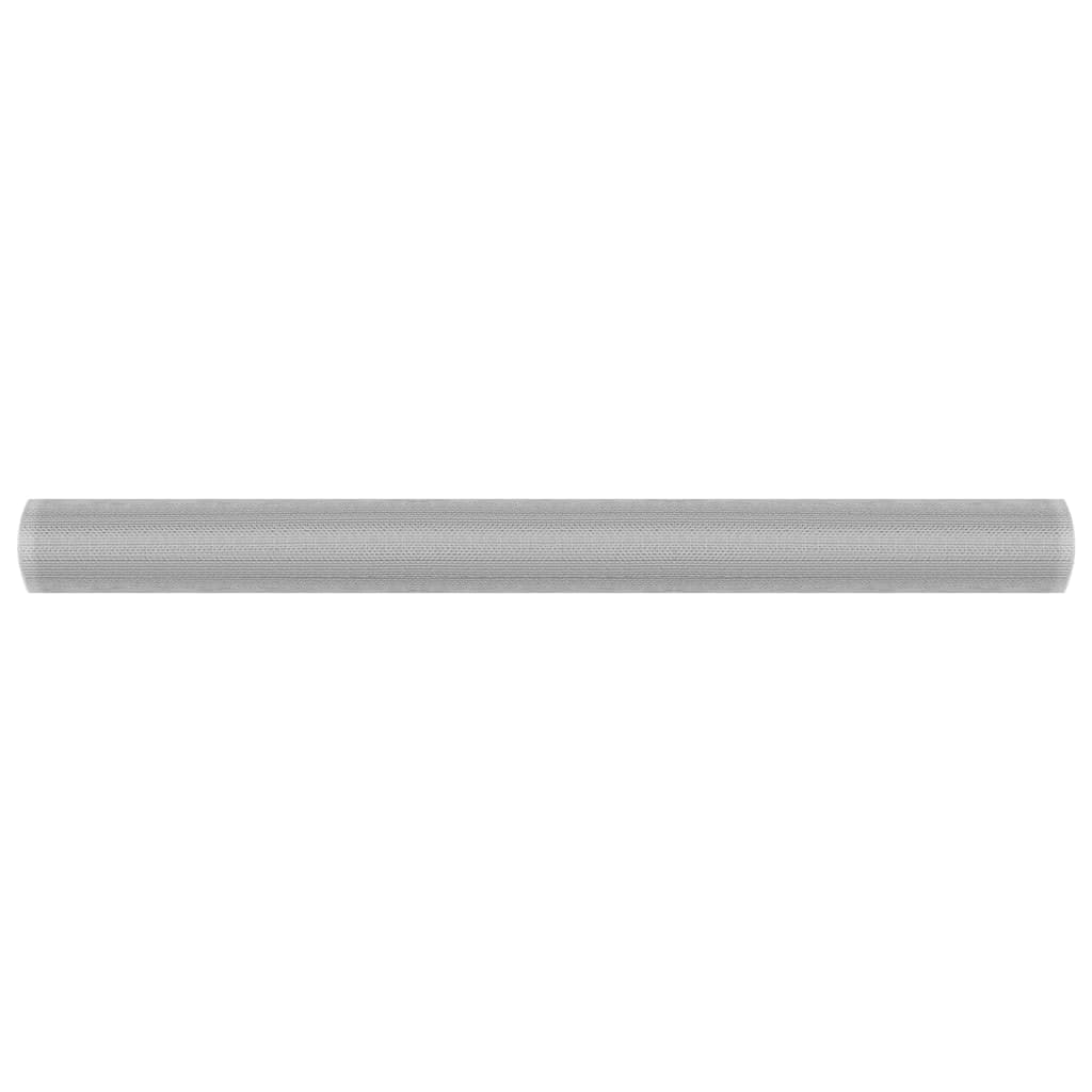 vidaXL Plasă de sârmă, argintiu, 80x500 cm, aluminiu