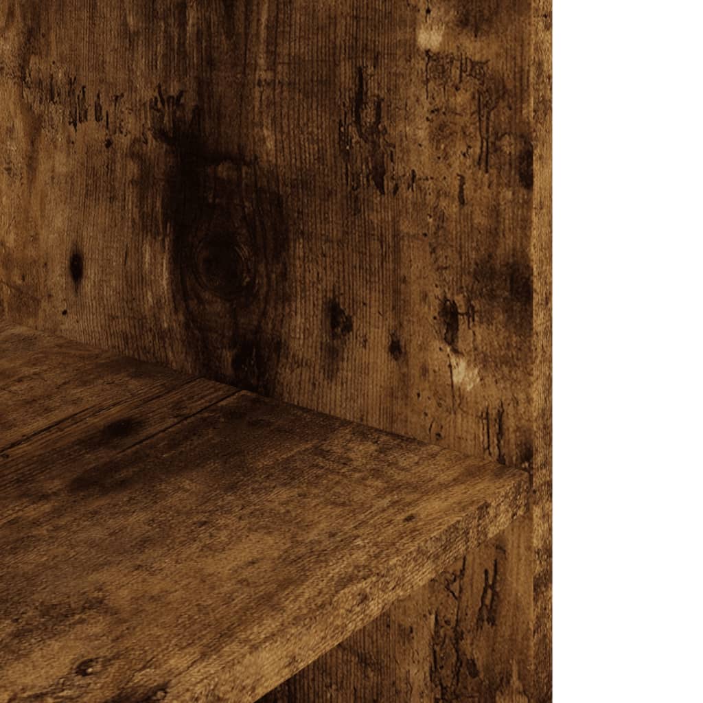 vidaXL Suport acvariu, stejar afumat, 60x30x60 cm, lemn prelucrat
