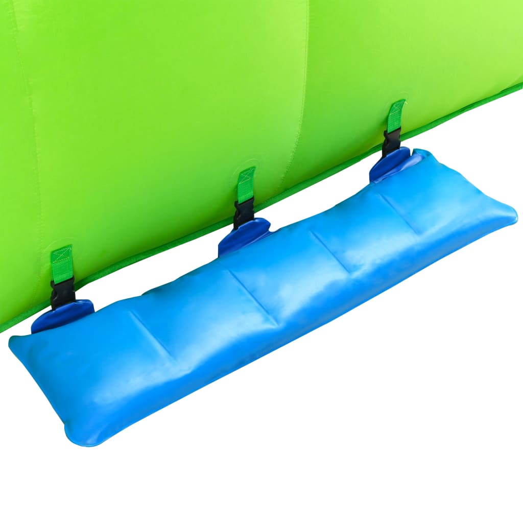 Happy Hop Tobogan acvatic gonflabil cu piscină, 600x215x255 cm, PVC