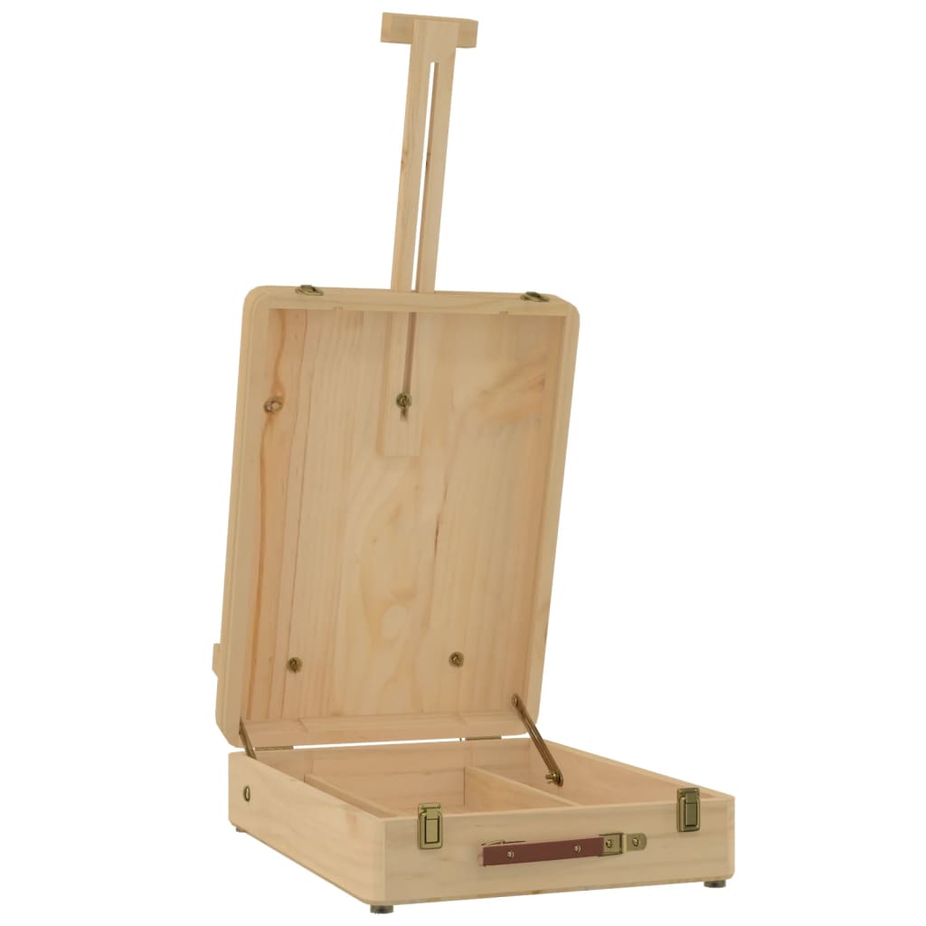 vidaXL Șevalet de masă, 27x43x68 cm, lemn masiv de pin