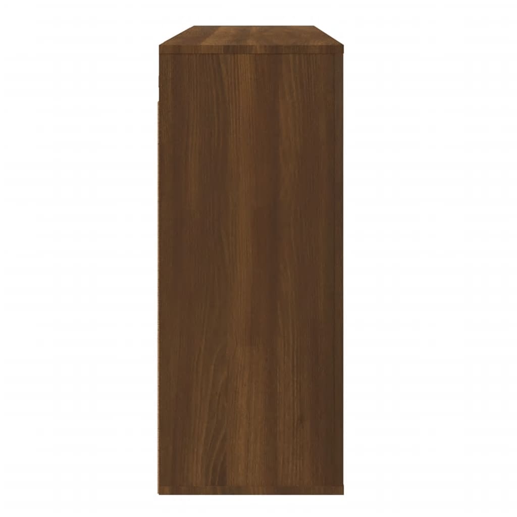 vidaXL Dulap de perete, stejar maro,80x33x80 cm, lemn prelucrat