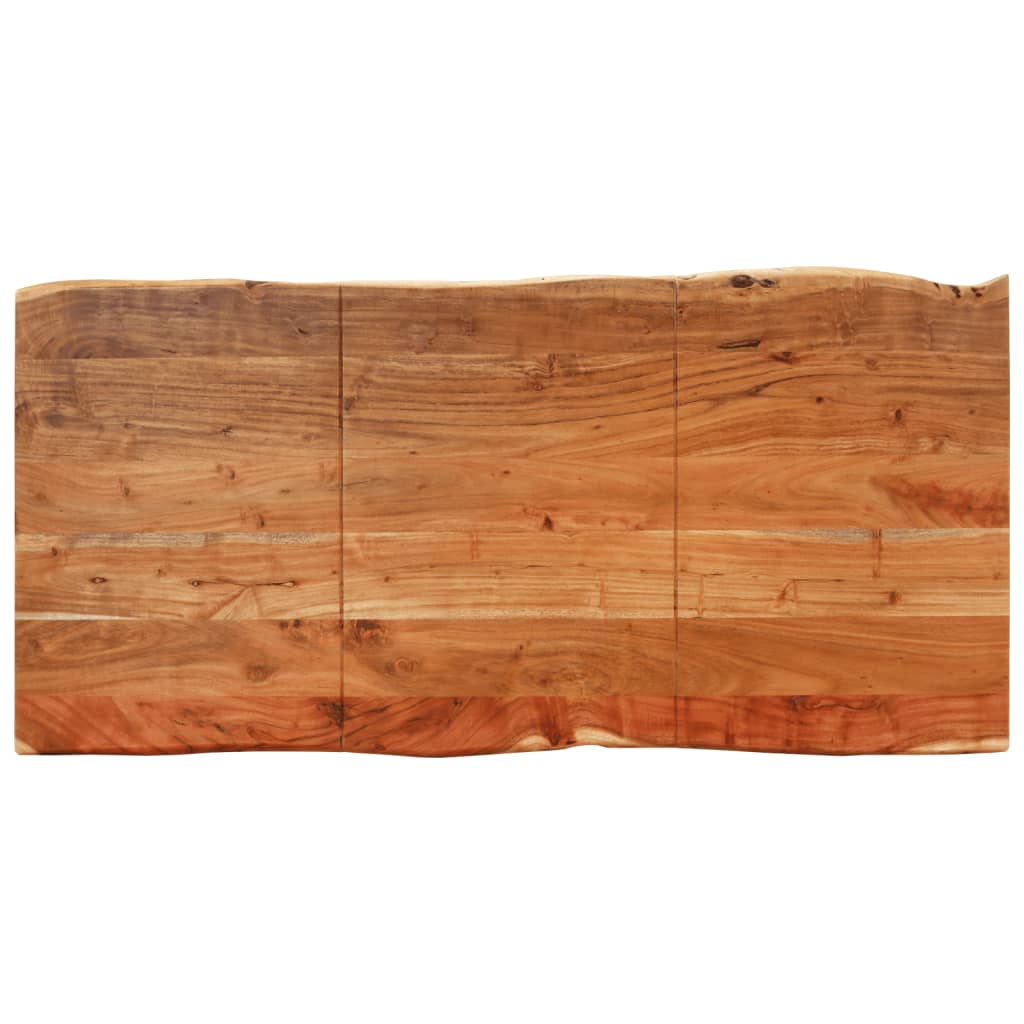 vidaXL Masă de bucătărie, 140 x 70 x 76 cm, lemn masiv de acacia