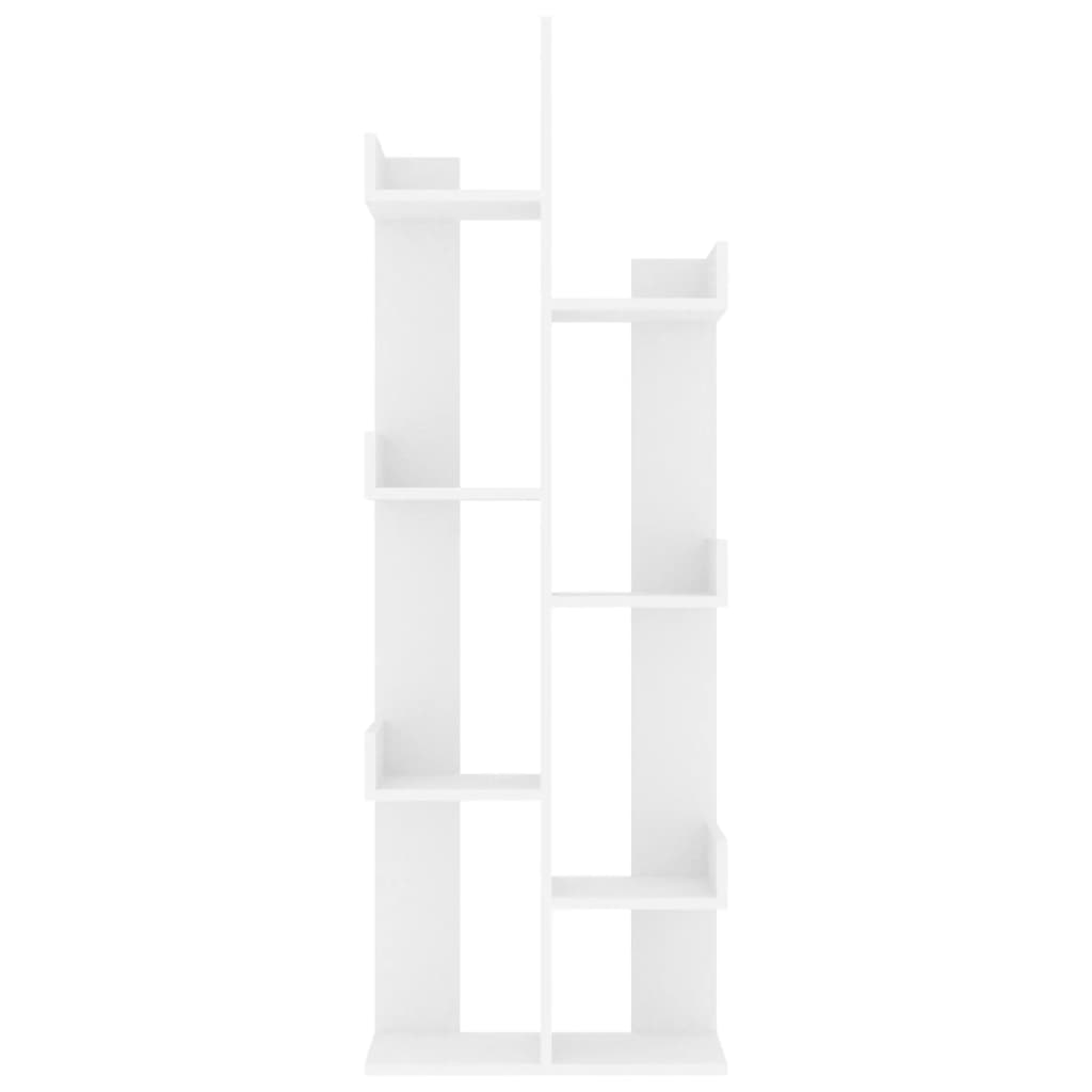 vidaXL Bibliotecă, alb, 48x25,5x140 cm, PAL
