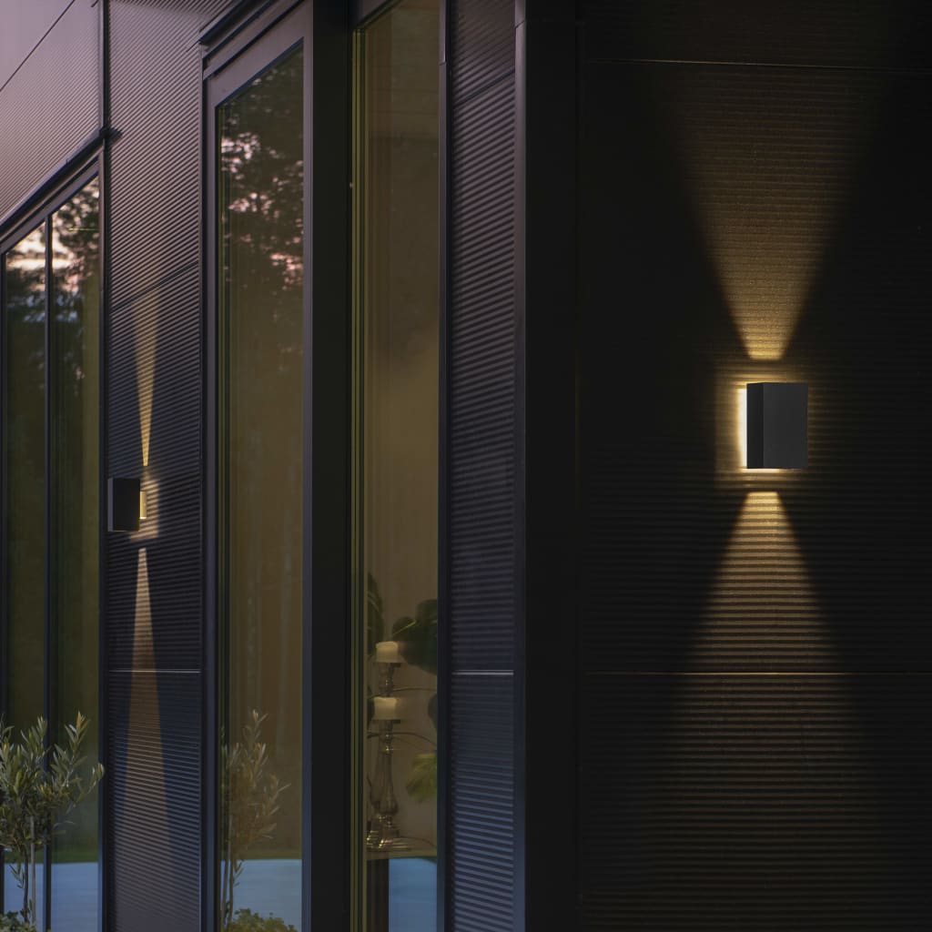 KONSTSMIDE Lampă de perete cu LED ajustabilă "Cremona" sus/jos, 3x3 W