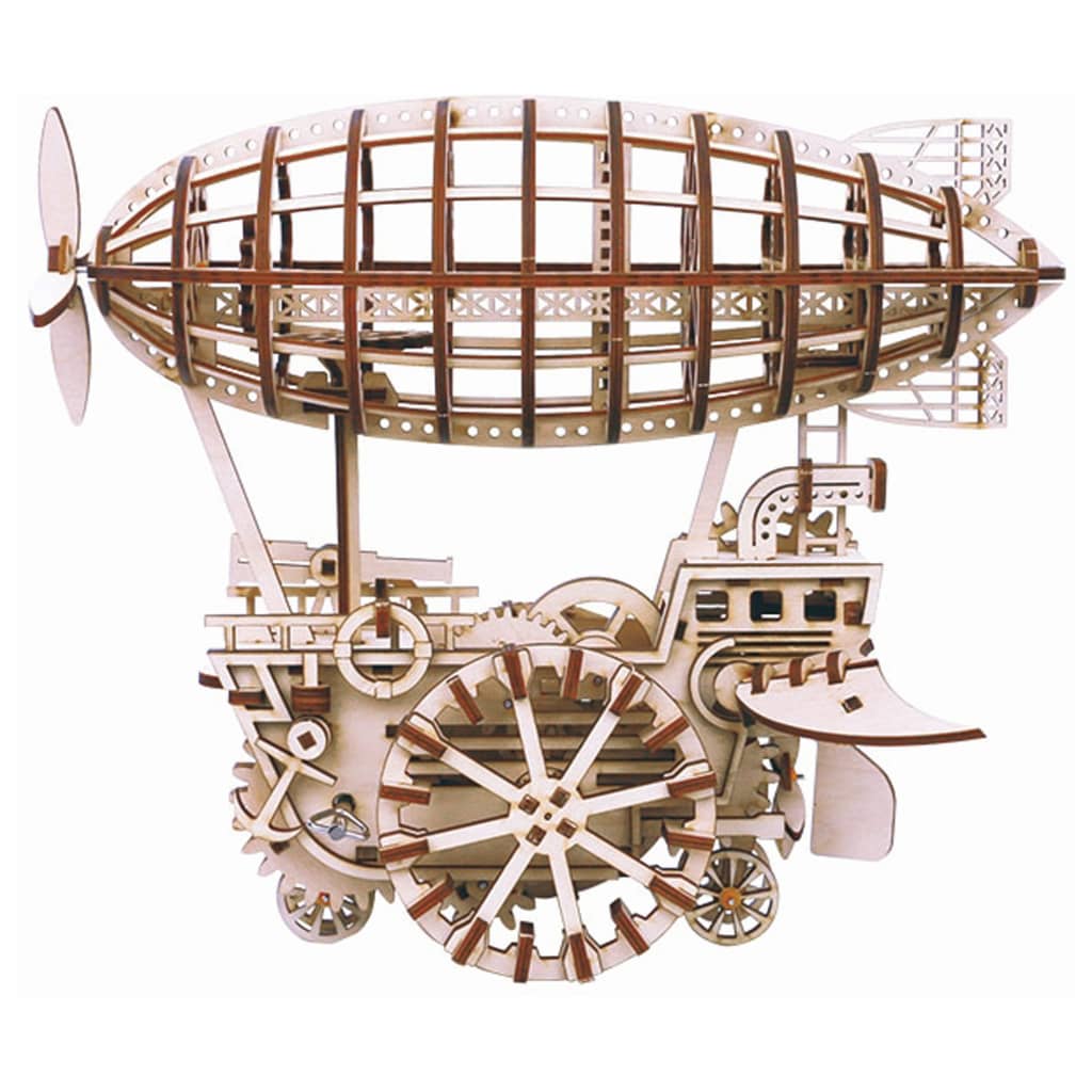 Robotime Model mecanic „Airship Plane”