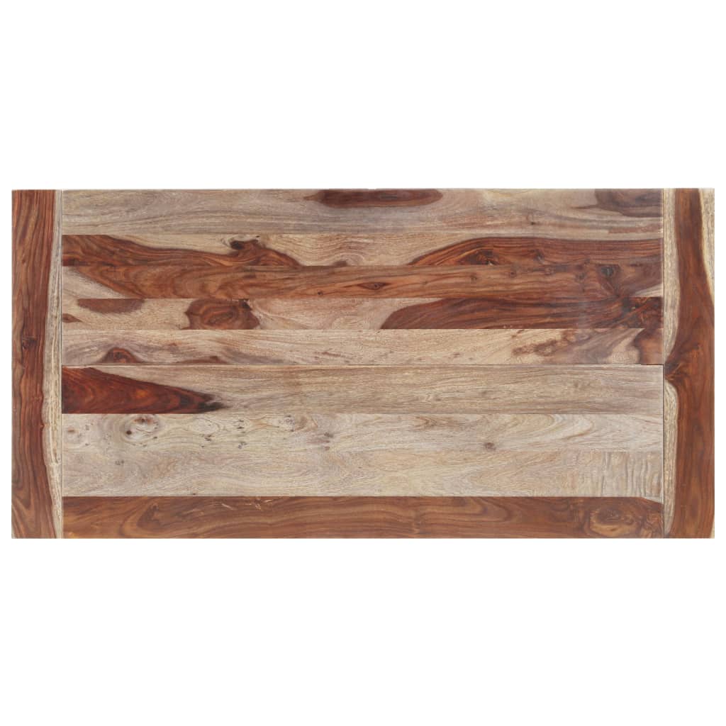 vidaXL Masă de bucătărie, 140 x 70 x 76 cm, lemn masiv de sheesham