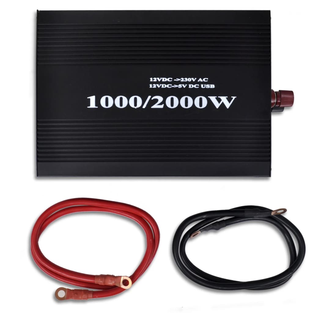 Convertor de tensiune 1000-2000 W cu port USB