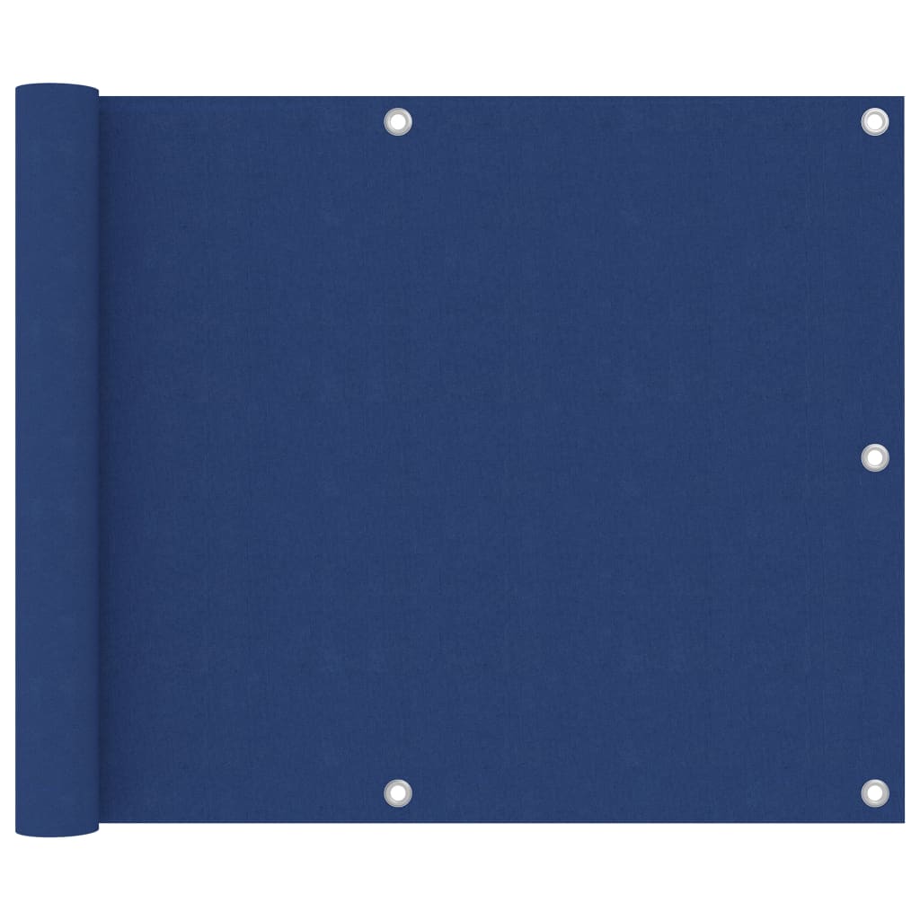 vidaXL Prelată balcon albastru 75x300 cm țesătură Oxford