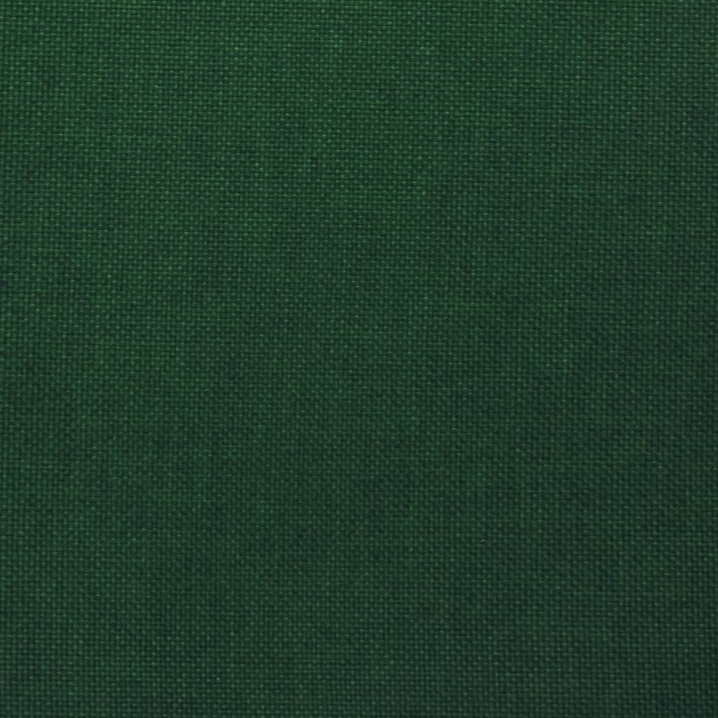 vidaXL Fotoliu rabatabil vertical, verde închis, material textil