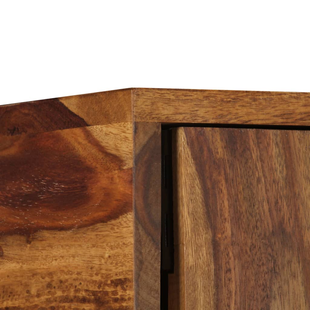 vidaXL Servantă, 118 x 35 x 70 cm, lemn masiv de sheesham