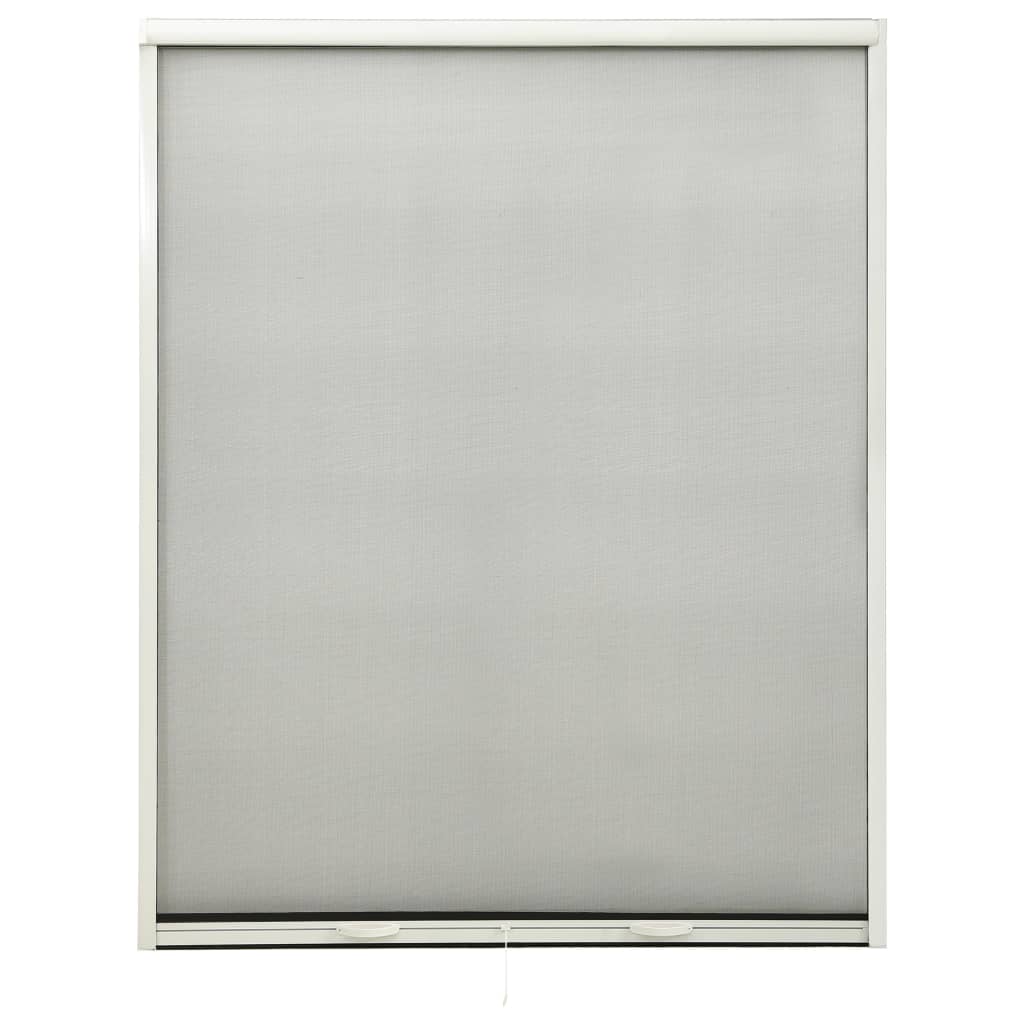 vidaXL Plasă de insecte pentru ferestre tip rulou, alb, 150x170 cm