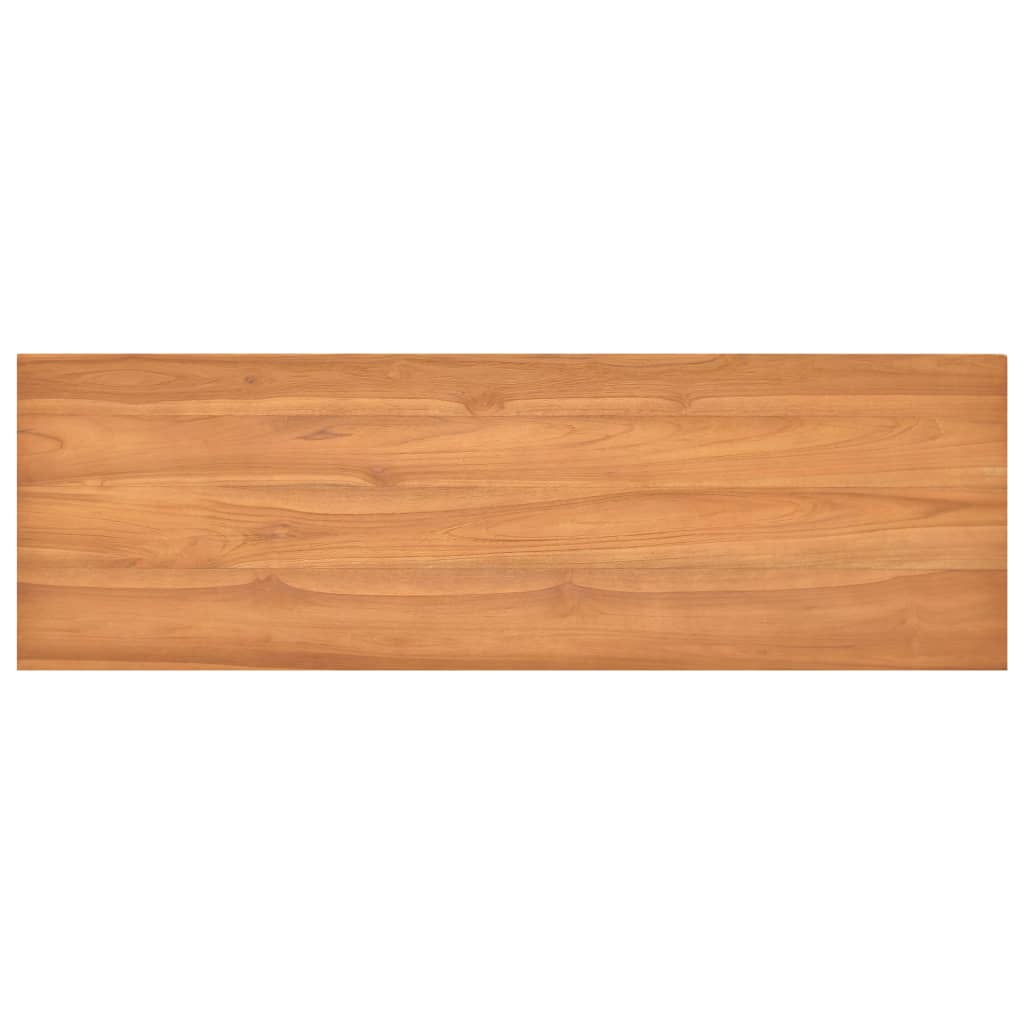 vidaXL Birou ,120x45x75 cm, lemn masiv de tec