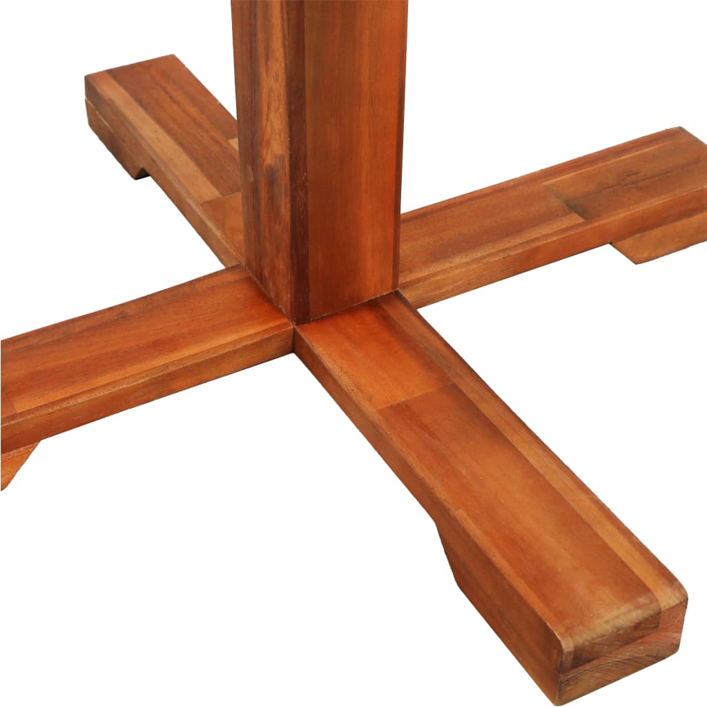 vidaXL Masă de bistro, 70 x 70 cm, lemn masiv de acacia