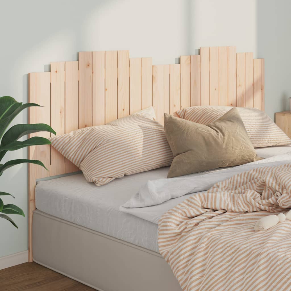 vidaXL Tăblie de pat, 206x4x110 cm, lemn masiv de pin