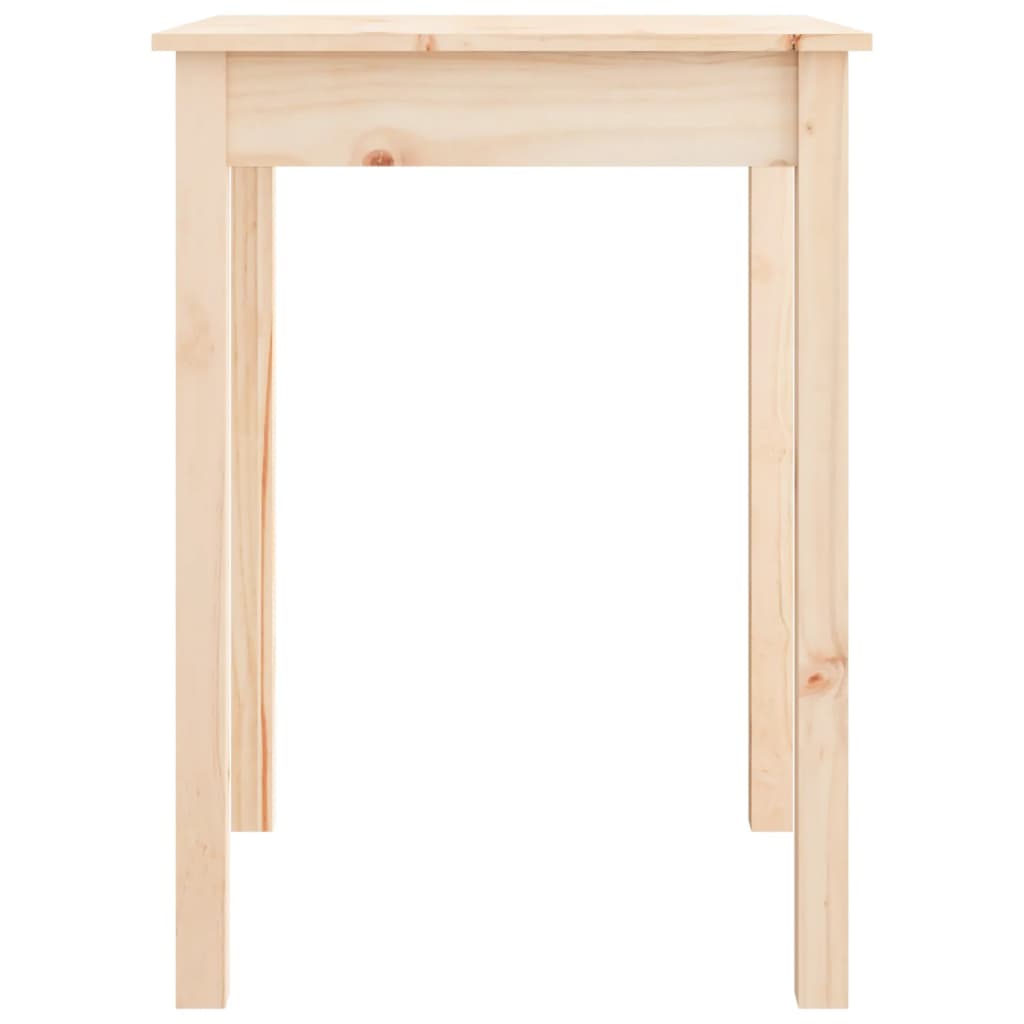 vidaXL Masă de sufragerie, 55x55x75 cm, lemn masiv de pin